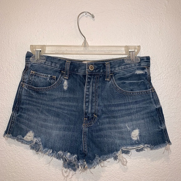 Hollister Pants - Hollister High Waisted Denim Shorts
